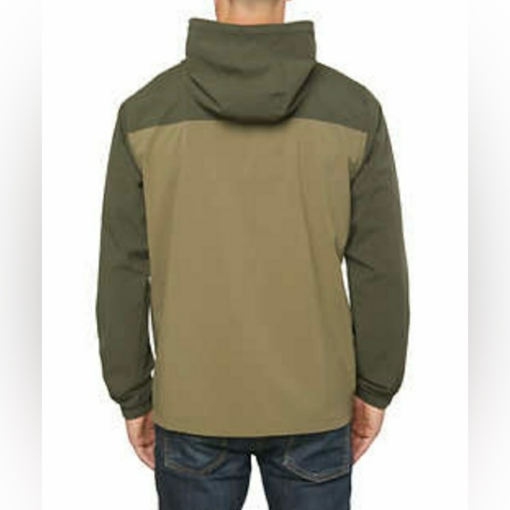 VOYAGER MEN'S WINDBREAKER WIND/ WATER RESISTANT JACKET FOREST NIGHT Size XL - Picture 2 of 6